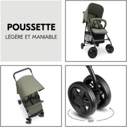 HAUCK - Poussette canne - SPORT - Pliable & inclinable - Capote Pare-S