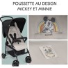 HAUCK - Poussette canne - SPORT - Pliable & Inclinable - Capote Pare-S