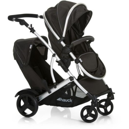 HAUCK Poussette double Duett 2 noir