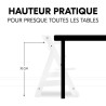 Chaise haute - HAUCK - ALPHA+B - Evolutive - De 6 mois a 90 kg - Bois