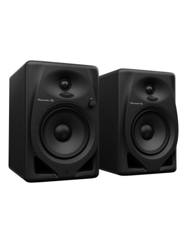 Paire d'enceintes de monitoring Pioneer DJ DM-50D - Bass Reflex - 2x25W - Mode DJ ou Production - Noir