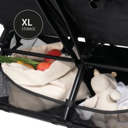 HAUCK - Poussette double - SWIFT X DUO - 4 roues - Pliage a 1 main - N