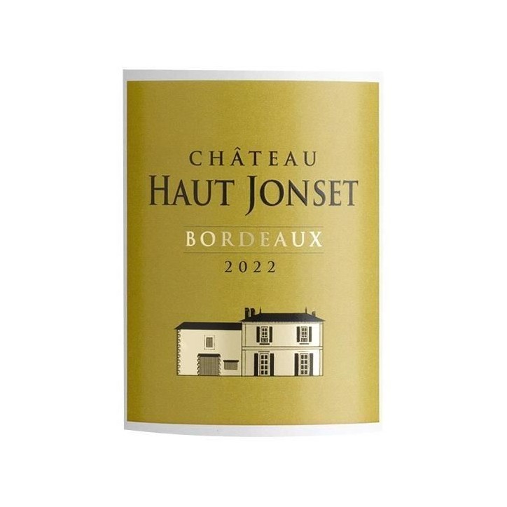 Château Haut Jonset 2022 Bordeaux - Vin rouge de Bordeaux