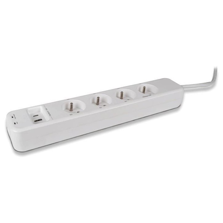 Multiprise connectée - SmartPlug Strip - SCS SENTINEL Multiprise connectée - SmartPlug Strip - SCS SENTINEL