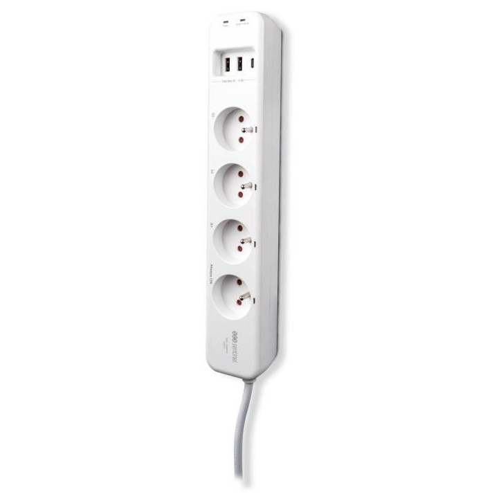 Multiprise connectée - SmartPlug Strip - SCS SENTINEL Multiprise connectée - SmartPlug Strip - SCS SENTINEL