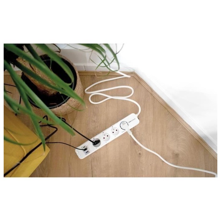Multiprise connectée - SmartPlug Strip - SCS SENTINEL Multiprise connectée - SmartPlug Strip - SCS SENTINEL