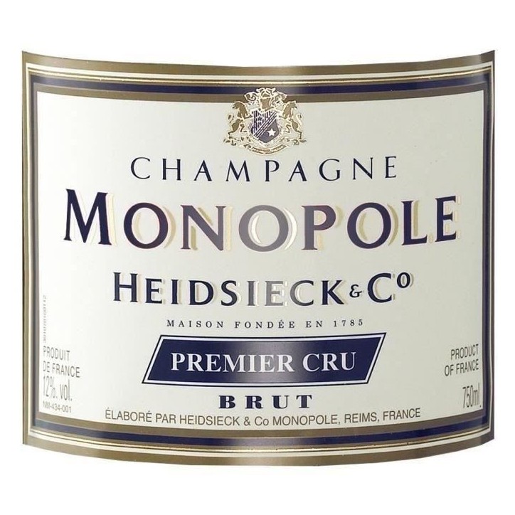 Champagne Heidsieck Monopole Premier Cru Brut - 75 cl