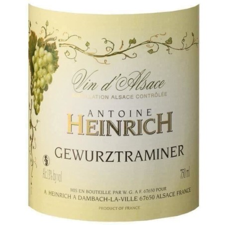 Heinrich - Gewurztraminer - Vin blanc d'Alsace 2023