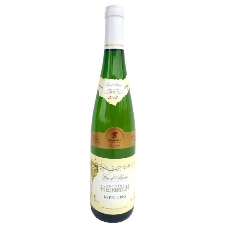 Vin blanc d'Alsace - HEINRICH Riesling - AOC - 75 cl 2023 Vin blanc d'Alsace - HEINRICH Riesling - AOC - 75 cl 2023
