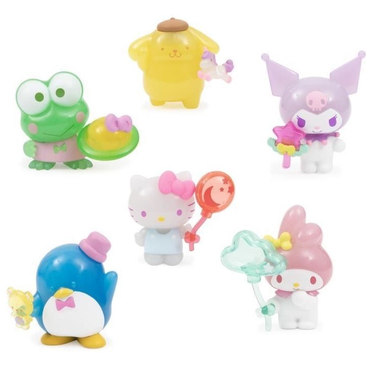 Coffret 6 figurines - GPTOYS - HELLO KITTY - HKT11 - Collection - 5 cm - Des 6 ans