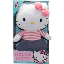Peluche - GPTOYS - HELLO KITTY - HKT131 - Modele robe denim - 30 cm -