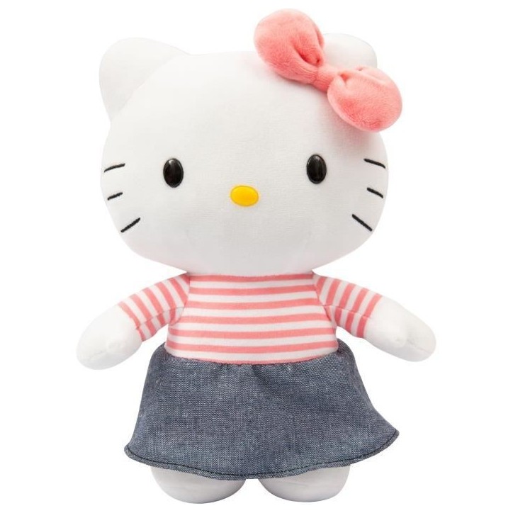 Peluche - GPTOYS - HELLO KITTY - HKT131 - Modele robe denim - 30 cm - Des 3 ans Peluche - GPTOYS - HELLO KITTY - HKT131 - Modele robe denim - 30 cm - Des 3 ans