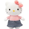Peluche - GPTOYS - HELLO KITTY - HKT131 - Modele robe denim - 30 cm -