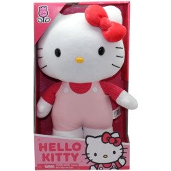 Peluche - GPTOYS - HELLO KITTY - HKT132 - Modele T-shirt rose - 30 cm