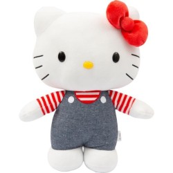 Peluche - GPTOYS - HELLO KITTY - HKT133 - Modele Bleu denim - 30 cm -
