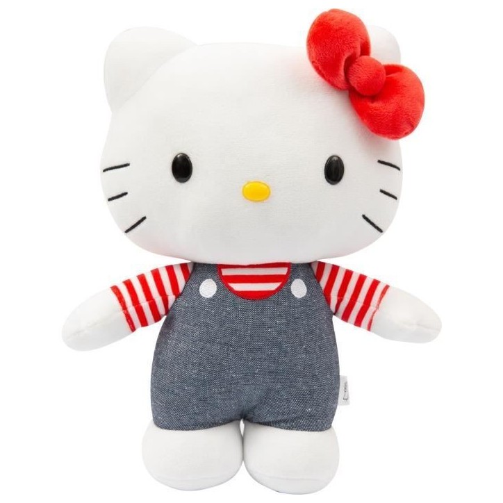 Peluche - GPTOYS - HELLO KITTY - HKT133 - Modele Bleu denim - 30 cm - Des 3 ans Peluche - GPTOYS - HELLO KITTY - HKT133 - Modele Bleu denim - 30 cm - Des 3 ans