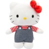 Peluche - GPTOYS - HELLO KITTY - HKT133 - Modele Bleu denim - 30 cm -