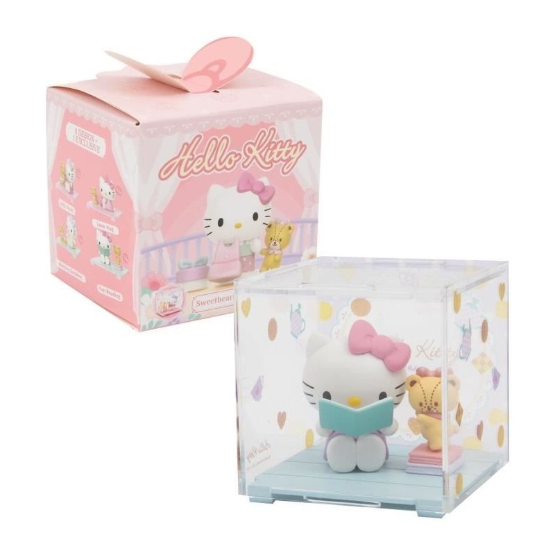 Figurine + accessoires - GPTOYS - HELLO KITTY - HKT38 - Série Sweethe