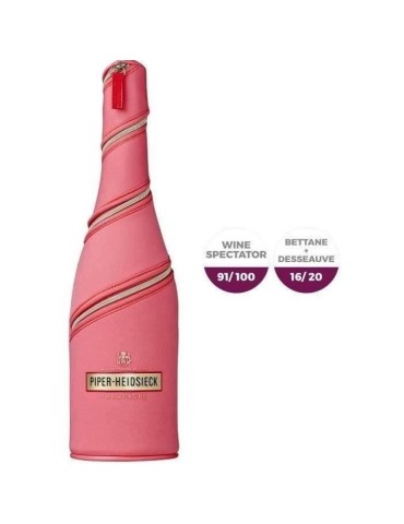 Champagne Piper Heidsieck Rosé Sauvage ave étui Jacket Dash