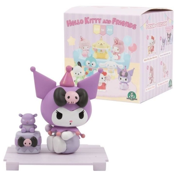 Figurine + accessoires - GPTOYS - HELLO KITTY - HKT36 - Série Ode to Joy - Modele aléatoire - 6,5 cm - Des 3 ans Figurine + accessoires - GPTOYS - HELLO KITTY - HKT36 - Série Ode to Joy - Modele aléatoire - 6,5 cm - Des 3 ans