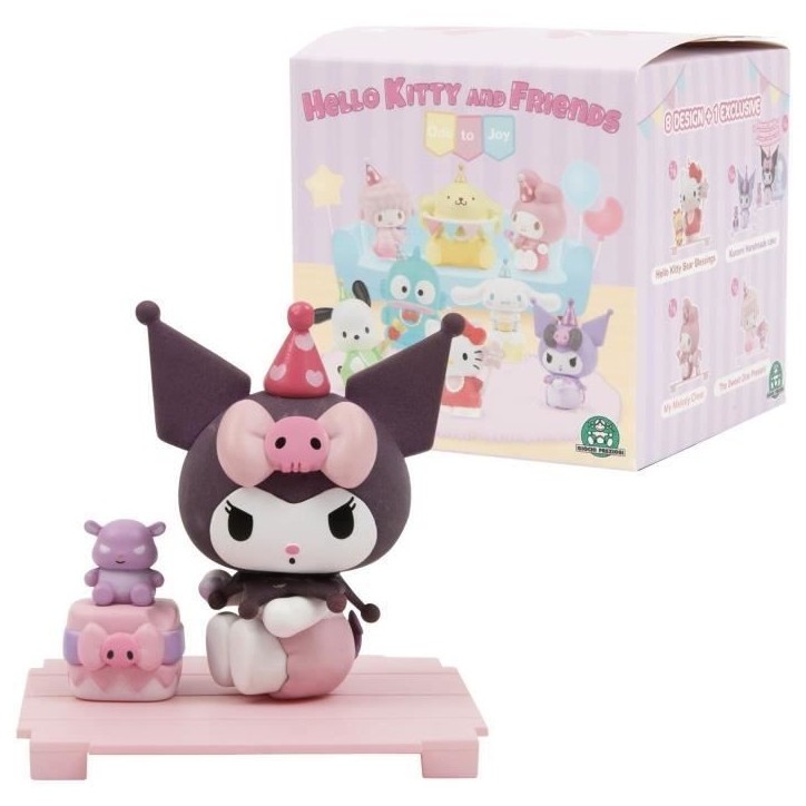 Figurine + accessoires - GPTOYS - HELLO KITTY - HKT36 - Série Ode to Joy - Modele aléatoire - 6,5 cm - Des 3 ans Figurine + accessoires - GPTOYS - HELLO KITTY - HKT36 - Série Ode to Joy - Modele aléatoire - 6,5 cm - Des 3 ans