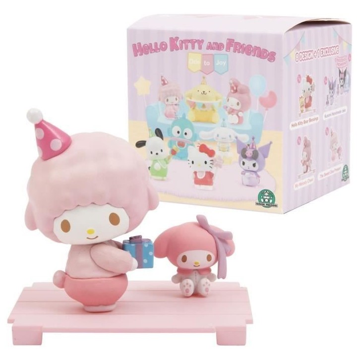Figurine + accessoires - GPTOYS - HELLO KITTY - HKT36 - Série Ode to Joy - Modele aléatoire - 6,5 cm - Des 3 ans Figurine + accessoires - GPTOYS - HELLO KITTY - HKT36 - Série Ode to Joy - Modele aléatoire - 6,5 cm - Des 3 ans