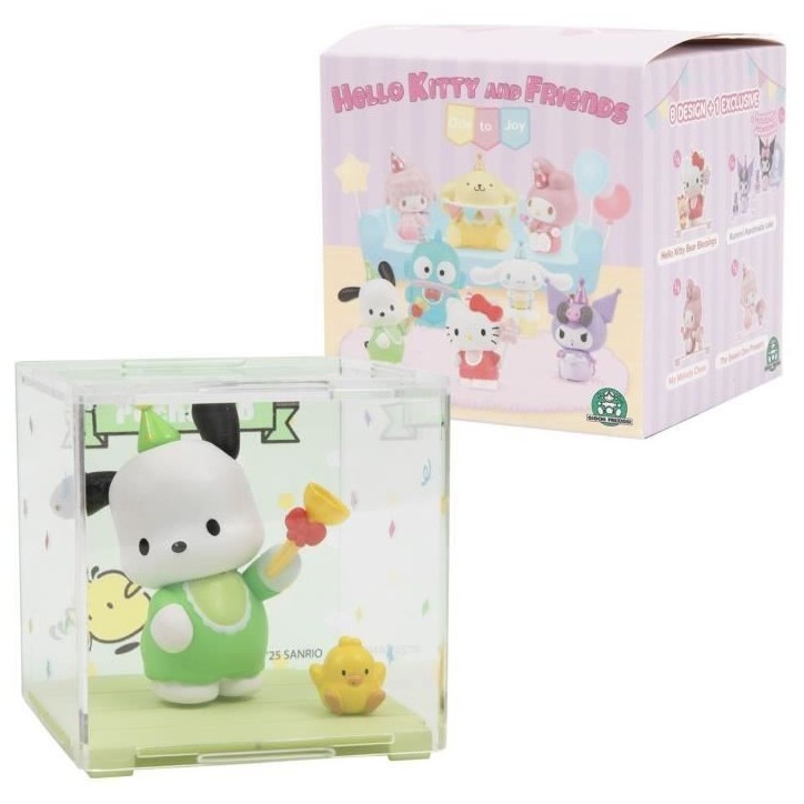 Figurine + accessoires - GPTOYS - HELLO KITTY - HKT36 - Série Ode to Joy - Modele aléatoire - 6,5 cm - Des 3 ans Figurine + accessoires - GPTOYS - HELLO KITTY - HKT36 - Série Ode to Joy - Modele aléatoire - 6,5 cm - Des 3 ans