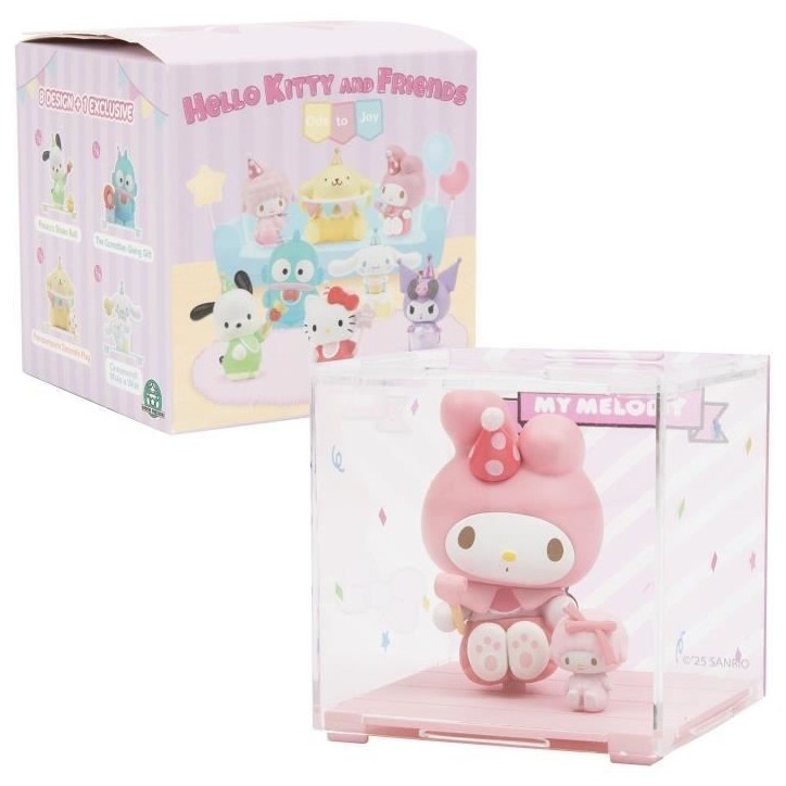 Figurine + accessoires - GPTOYS - HELLO KITTY - HKT36 - Série Ode to Joy - Modele aléatoire - 6,5 cm - Des 3 ans Figurine + accessoires - GPTOYS - HELLO KITTY - HKT36 - Série Ode to Joy - Modele aléatoire - 6,5 cm - Des 3 ans