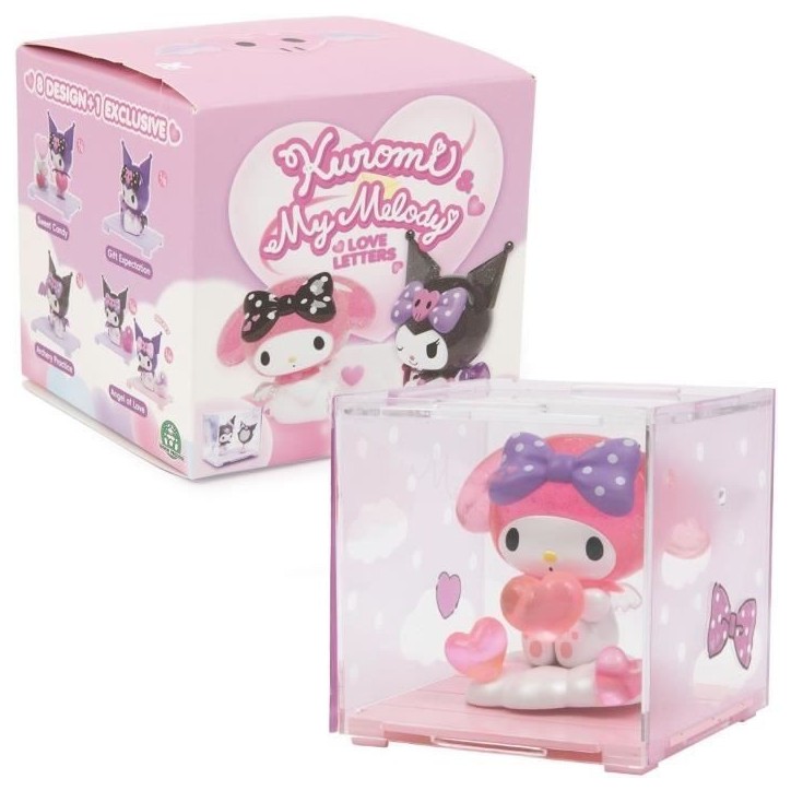 Figurine + accessoires - GPTOYS - HELLO KITTY - HKT37 - Série Love Story - Modele aléatoire - 6,5 cm - Des 3 ans Figurine + accessoires - GPTOYS - HELLO KITTY - HKT37 - Série Love Story - Modele aléatoire - 6,5 cm - Des 3 ans
