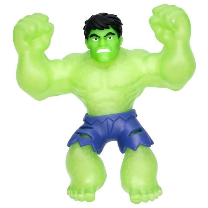 Hulk Glow Surge 11cm - HERoeS OF GOO JIT ZU - MARVEL - Figurine lumineuse et extensible Hulk Glow Surge 11cm - HERoeS OF GOO JIT ZU - MARVEL - Figurine lumineuse et extensible