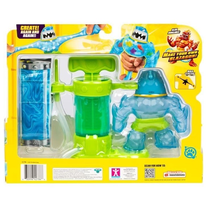 Figurine Hero Creator Thrash 11cm - HERoeS OF GOO JIT ZU - Kit de création de texture personnalisée Figurine Hero Creator Thrash 11cm - HERoeS OF GOO JIT ZU - Kit de création de texture personnalisée