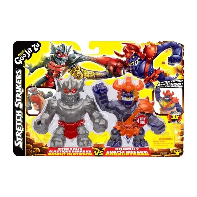 Duo de Figurines Strikers Blaz vs Corr 11cm - HERoeS OF GOO JIT ZU - C Duo de Figurines Strikers Blaz vs Corr 11cm - HERoeS OF GOO JIT ZU - C