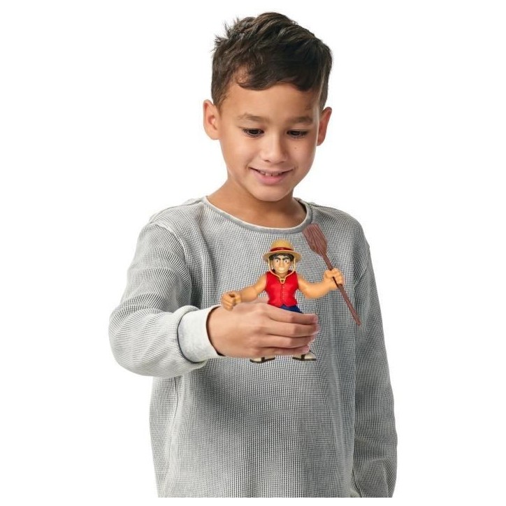 Ultragoo Luffy 17cm - HERoeS OF GOO JIT ZU - ONE PIECE - Figurine extensible avec accessoires Ultragoo Luffy 17cm - HERoeS OF GOO JIT ZU - ONE PIECE - Figurine extensible avec accessoires