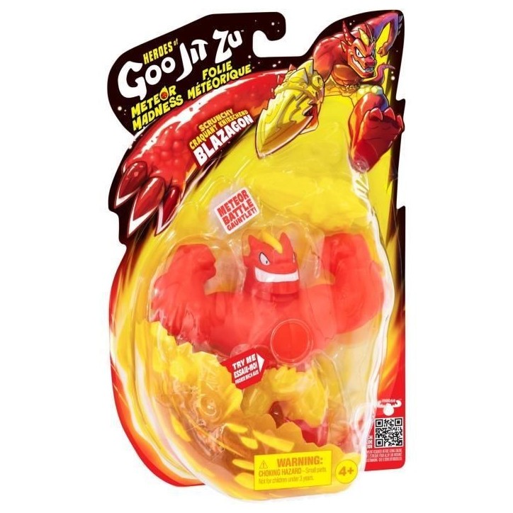 Figurine - HERoeS OF GOO JIT ZU - Meteor Madness - 11 cm - Modele aléatoire Figurine - HERoeS OF GOO JIT ZU - Meteor Madness - 11 cm - Modele aléatoire