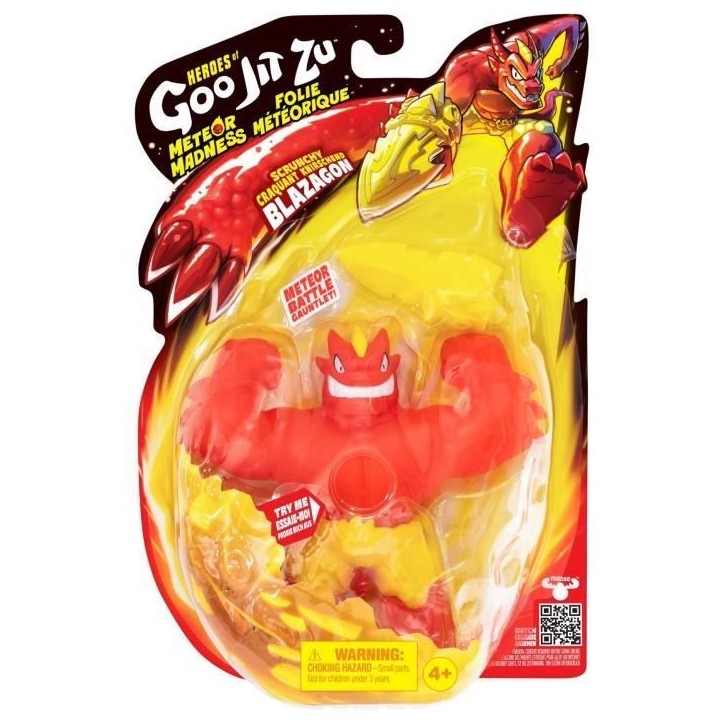 Figurine - HERoeS OF GOO JIT ZU - Meteor Madness - 11 cm - Modele aléatoire Figurine - HERoeS OF GOO JIT ZU - Meteor Madness - 11 cm - Modele aléatoire