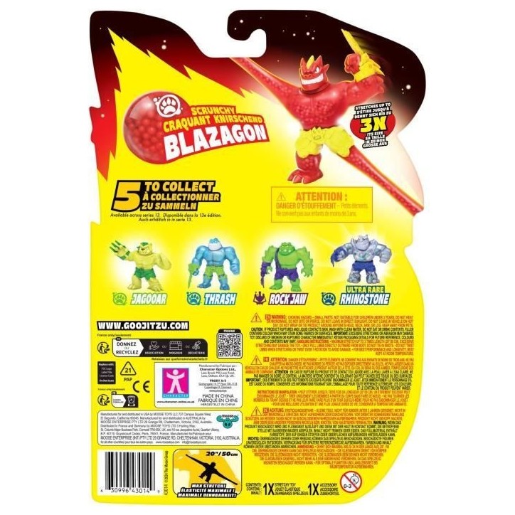 Figurine - HERoeS OF GOO JIT ZU - Meteor Madness - 11 cm - Modele aléatoire Figurine - HERoeS OF GOO JIT ZU - Meteor Madness - 11 cm - Modele aléatoire