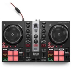 HERCULES DJ CONTROL INPULSE 200 MK2 - Contrôleur DJ idéal pour appre