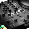HERCULES DJCONTROL INPULSE T7 - Contrôleur DJ motorisé noir avec deu