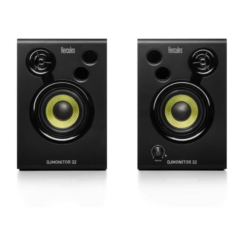HERCULES DJMONITOR 32 - Enceintes de monitoring actives - 2 x 15W RMS HERCULES DJMONITOR 32 - Enceintes de monitoring actives - 2 x 15W RMS