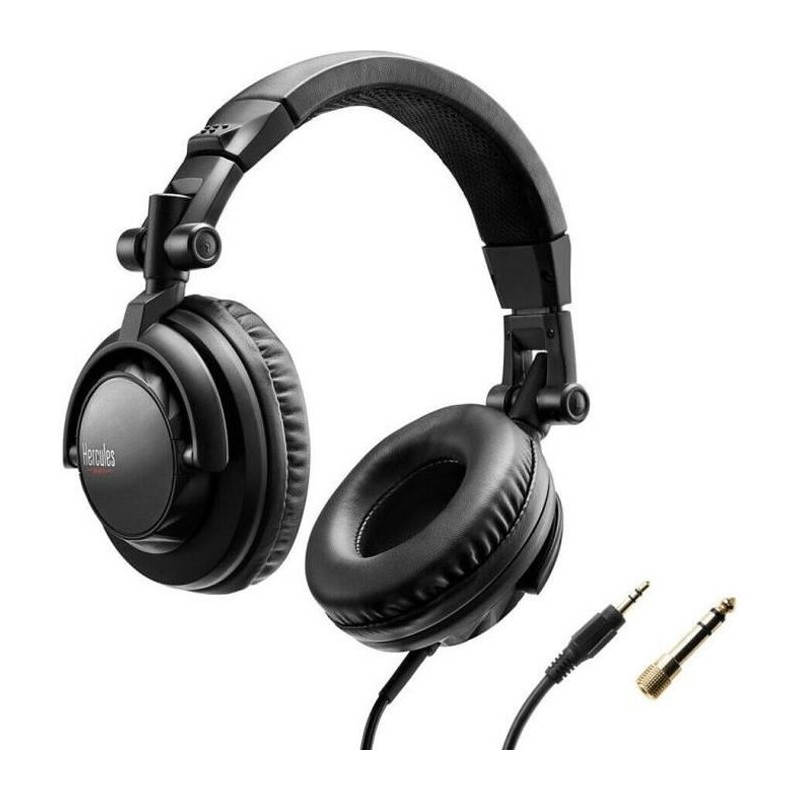 HERCULES HDP DJ45 - Casque DJ a haute performance - Pliable - Ecouteur HERCULES HDP DJ45 - Casque DJ a haute performance - Pliable - Ecouteur