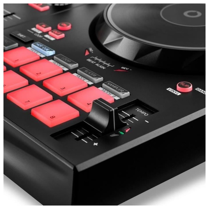 HERCULES DJ CONTROL INPULSE 300 MK2 - Contrôleur DJ USB - 2 voies - 16 pads - Logiciels et tutoriels - Carte son intégrée HERCULES DJ CONTROL INPULSE 300 MK2 - Contrôleur DJ USB - 2 voies - 16 pads - Logiciels et tutoriels - Carte son intégrée
