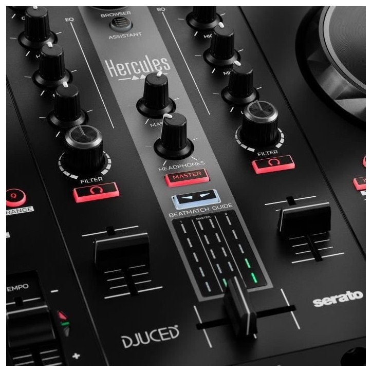 HERCULES DJ CONTROL INPULSE 300 MK2 - Contrôleur DJ USB - 2 voies - 16 pads - Logiciels et tutoriels - Carte son intégrée HERCULES DJ CONTROL INPULSE 300 MK2 - Contrôleur DJ USB - 2 voies - 16 pads - Logiciels et tutoriels - Carte son intégrée