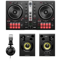 HERCULES DJ ESSENTIALS KIT - DJ Control Inpulse + Enceintes DJ Monitor