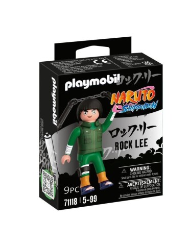 PLAYMOBIL - 71118 - Figurine Rock Lee de Naruto Shippuden