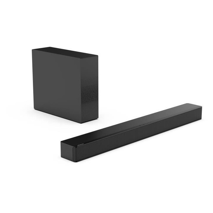 Barre de son sans fil Hisense HS2100 - Bluetooth 5.3 - HDMI eARC - 2,1CH - 240W - 3 haut-parleurs Barre de son sans fil Hisense HS2100 - Bluetooth 5.3 - HDMI eARC - 2,1CH - 240W - 3 haut-parleurs