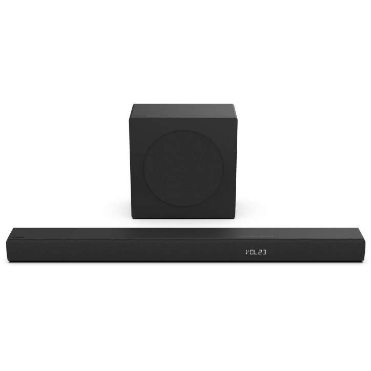 Barre de son - HISENSE - Caisson de basses sans fil - Bluetooth - 3.1 CH - Max 480 W Barre de son - HISENSE - Caisson de basses sans fil - Bluetooth - 3.1 CH - Max 480 W