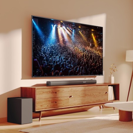 Barre de son - HISENSE - Caisson de basses sans fil - Bluetooth - 3.1 CH - Max 480 W