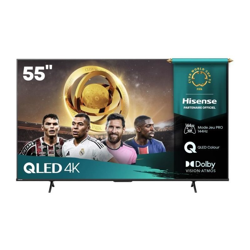 Hisense 55E7Q Pro - TV QLED 55 (139 cm) - 4K UHD 3840x2160 - 144 Hz - Hisense 55E7Q Pro - TV QLED 55 (139 cm) - 4K UHD 3840x2160 - 144 Hz -