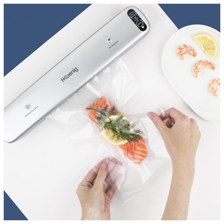 Appareil de mise sous vide HKoeNIG - SSV32 - Largeur maximum de soudure de 30cm - Inox Appareil de mise sous vide HKoeNIG - SSV32 - Largeur maximum de soudure de 30cm - Inox