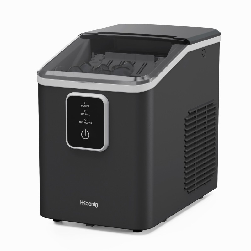 Machine a Glacons - HKoeNIG - KUB12 - 12 kg - 0,9 L - 120 W - Noir